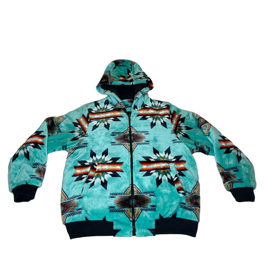 Native Star Zip-Up Jacket MINT